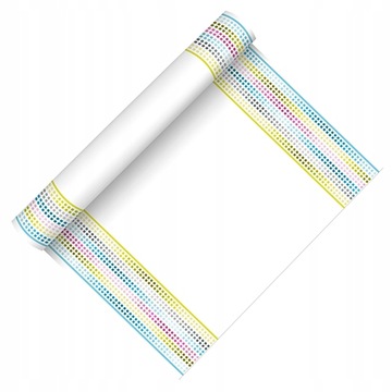 Bieżnik obrus papierowy EQUALIZER długość 3m 40cm