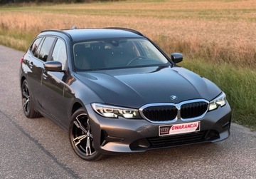 BMW Seria 3 G20-G21 Touring 2.0 320d 190KM 2021 BMW Seria 3 xDRIVE tylko 72tys km PISEMNA GWARANCJA w cenie Transport K, zdjęcie 6