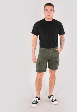 Alpha Industries Shorty Crew Patch 186209 dark olive [Rozmiar 33]