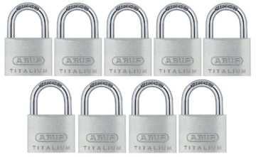 ZESTAW 9 KŁÓDEK ABUS TITALIUM 64TI/40 SYSTEM JEDNEGO KLUCZA