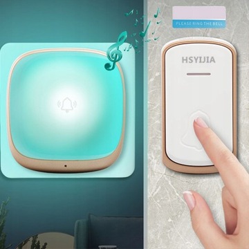 БЕСПРОВОДНОЙ Водонепроницаемый ДВЕРНОЙ ЗВОНОК ХИТ