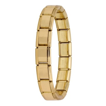 Hapiship New Women's Jewelry 9mm Width Itanlian Elastic Charm Bracelet