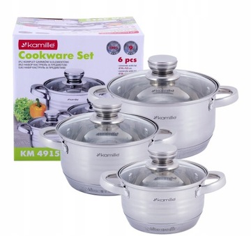 НАБОР ГОРШКОВ 4915 КАМИЛЛА