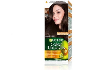 GARNIER Color Naturals Farba nr 3.12 - Mroźny Brąz 1op.