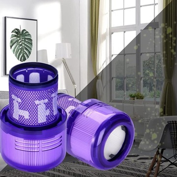 МОЮЩИЙСЯ HEPA-ФИЛЬТР ДЛЯ ПЫЛЕСОСА DYSON V10 SV12 ABSOLUTE ANIMAL ВСЕГО 4 ШТ.