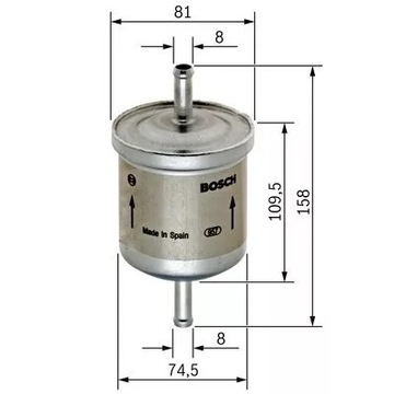 BOSCH 0 450 905 095 FILTR PALIVA
