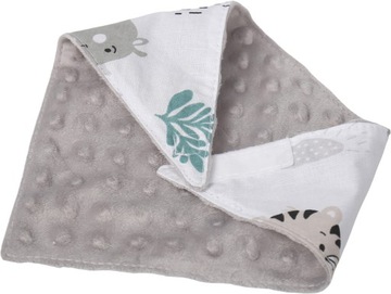 BABYMAM SOFT BIB, МИНКИ-ШАРФ НА ЛИПУЧКЕ 2 в 1