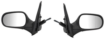 2X ZRCÁTKO MANUÁLNÍ LEVÉ PRAVÉ RENAULT CLIO II 1998-2001