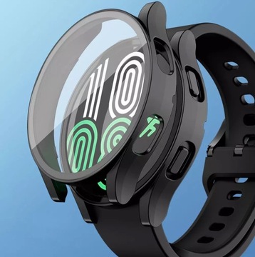 ЧЕХОЛ ДЛЯ SAMSUNG GALAXY WATCH 4 5 40 мм/44 мм РАЗНЫХ ЦВЕТОВ ЗАКАЛЕННОЕ СТЕКЛО