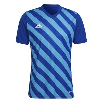 Koszulka adidas ENTRADA 22 GFX JSY HF0116 niebiesk