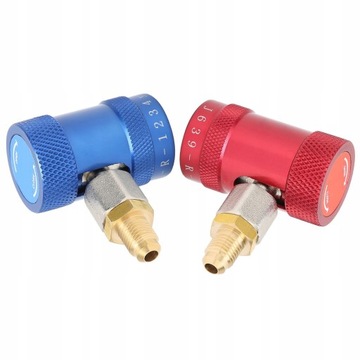 Quick adapter for car air conditioning