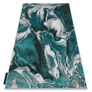 DYWAN GLAMOUR 160x220 ABSTRAKCJA zielony #GR4620