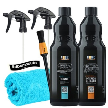 Zestaw adbl bonnet 1l + adbl interior cleaner 1l Czyscznie wnętrza auta