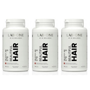 LAB ONE BEAUTIFUL HAIR 270k WŁOSY BIOTYNA POKRZYWA