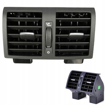 ЗАДНЯЯ ВОЗДУШНАЯ РЕШЕТКА VW CADDY 2004-2015 TOURAN