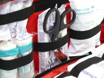 MOCNA SZTYWNA Duża Torba Medyczna Codura TM-12