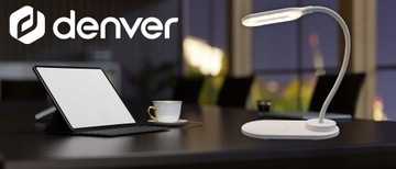 ДЕНВЕР USB СВЕТОДИОДНАЯ ОФИСНАЯ ЛАМПА С ИНДУКТИВНОЙ ЗАРЯДКОЙ