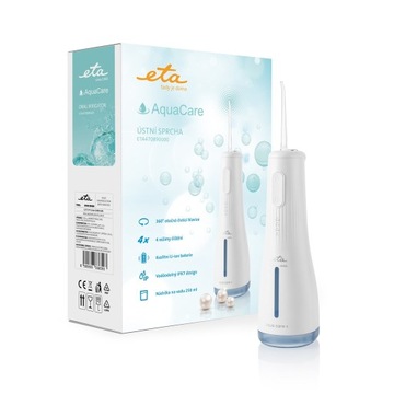 Irygator ETA AquaCare II 470890000 biały 8,3bara 200ml 4 tryby oczyszczania