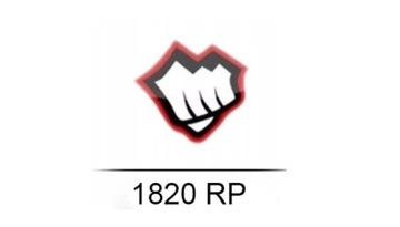 LoL League Of Legends EUNE 1820 RP gift