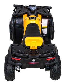 Детский квадроцикл XT-SPEED 4x80W 24/7Ah Bluetooth Желтый S615