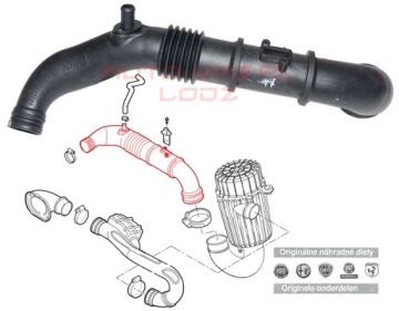 PRZEWÓD POWIETRZA DUCATO JUMPER BOXER 2.2 06-