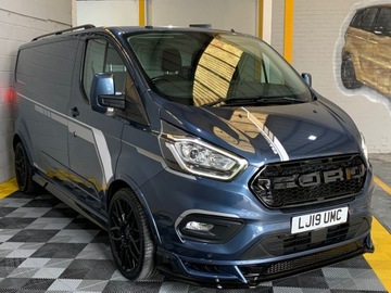 TRANSIT TOURNEO CUSTOM 2018-2023 ПЕРЕДНИЙ СПЛИТЕР СПОЙЛЕР ПЛАСТИКОВЫЙ