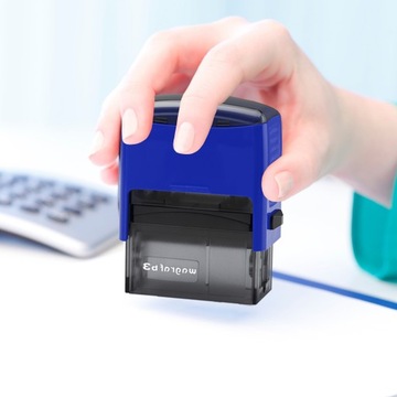 WAGRAF B3s ШТАМП ДЛЯ 6 СТРОК НАЗВАНИЕ КОМПАНИИ ОФИСНЫЙ ДИЗАЙН + ЛАСТИК