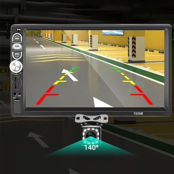 RADIO SAMOCHODOWE USB DOTYKOWE ANDROID AUTO CARPLAY MIRROR LINK