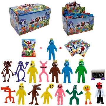 8 SZTUK ZESTAW FIGURKI STUMBLE GUYS KOMPLET