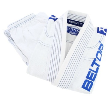 BELTOR KIMONO BJJ GI DLA DZIECI JUNIOR KIDDO BIAŁE M00