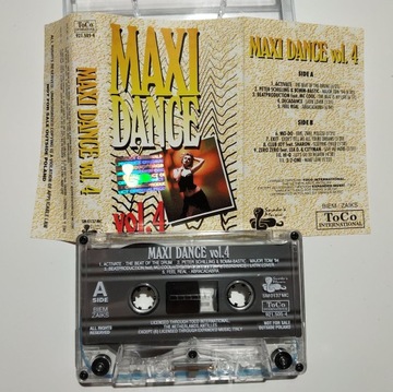 Maxi Dance Vol. 4 MC KASETA