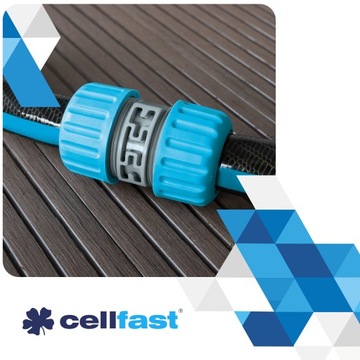 Средство для ремонта садовых шлангов Cellfast | Быстрый соединитель для шланга диаметром 1 дюйм