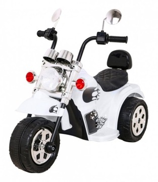 Мотоцикл Hot Chopper Белый