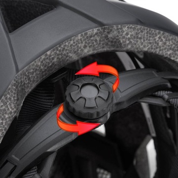 Детский велосипедный шлем со светодиодной подсветкой М 50-59см