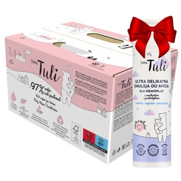 Luba Tuli Chusteczki nawilżane dla dzieci, 1 x 480 szt. + GRATIS