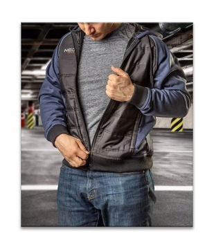 Легкая, дышащая рабочая толстовка с капюшоном NEO S/48