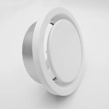 Zawór wywiewny 100 mm, z ramka mont., Scandinavian