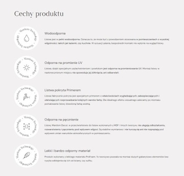 НАПОЛЬНАЯ ПОЛОСКА MARDOM DECOR MD013 H-10см ДЛИНА 2,0м