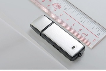 Мини-шпионский диктофон, 8 ГБ, USB-накопитель, ОБНАРУЖЕНИЕ ГОЛОСА