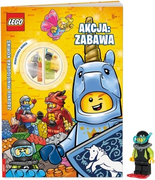 LEGO Akcja: zabawa książka+ minifigurka NUREK - DK