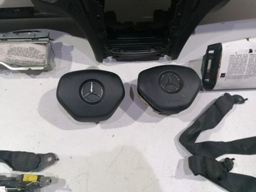 MERCEDES C-CLASS W204 ЛИФТ ПРИБОРНОЙ ПАНЕЛИ КОНСОЛЬ ПОДУШКИ БЕЗОПАСНОСТИ СИДЕНЬЯ