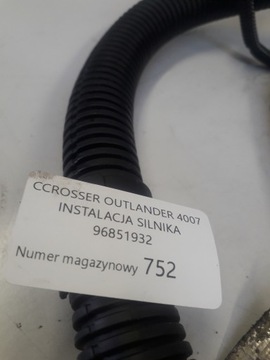 C-CROSSER 4007 OUTLANDER INSTALACE SVAZEK MOTORU 96851932