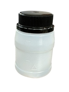 Butelka HDPE 100ml z nakrętką z podziałką