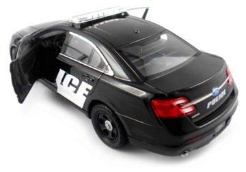 МОДЕЛЬ ПОЛИЦЕЙСКОГО ПЕРЕХВАТЧИКА FORD МЕТАЛЛ ВЕЛЛИ 1:24