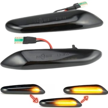 Dynamiczne Kierunkowskazy Boczne LED BMW E46 E60 E90 E87 Dymione Pływające