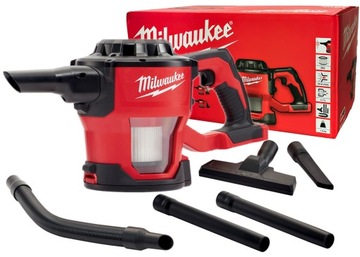 Odkurzacz przemysłowy Milwaukee M18 CV-0 + Filtr Kompaktowy