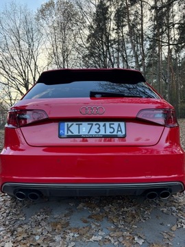 Audi A3 8V S3 2.0 TFSI 300KM 2015 AUDI S3 z salonu we Wrocławiu pierwszy właściciel bezwypadkowe serwisowane, zdjęcie 4