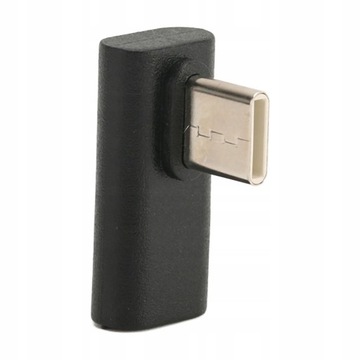 ADAPTER PRZEJŚCIÓWKA ŁĄCZNIK KĄTOWY 90 STOPNI USB-C 10GBPS USB