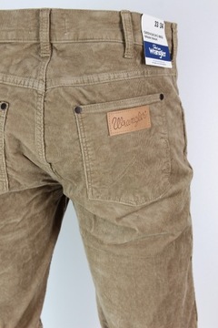 WRANGLER GREENSBORO JEANSY JEDNODUCHÁ MENČESTROSKÁ W33 L32