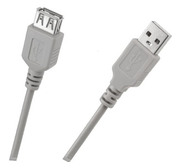 Kabel PRZEDŁUŻACZ PORTU USB 1.1 / 2.0 NOWY 80cm